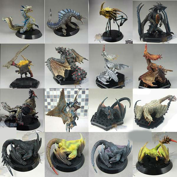 28pcs Dragons Monster Hunter Action Figures