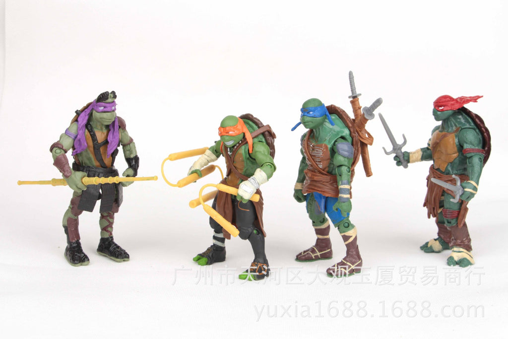 4pcs Ninja Turtles Action Figures