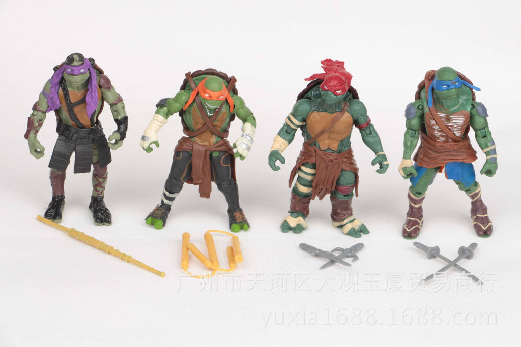 4pcs Ninja Turtles Action Figures